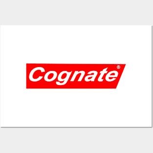 Cognate Toothpaste Posters and Art